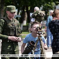 Акция «Марш Победы» в Славгороде