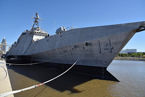 Американскому флоту передали двенадцатый корабль прибрежной зоны