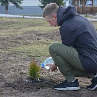 Брестские десантники присоединились к Республиканской акции «Неделя леса»