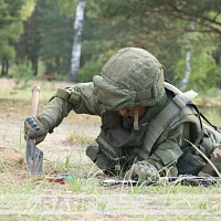 Военнослужащие совершенствуют свои навыки на 230-м общевойсковом полигоне