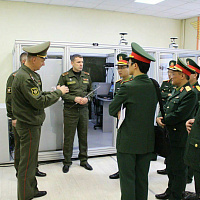 Военную академию посетила делегация из Социалистической Республики Вьетнам