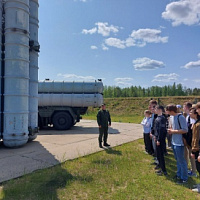 В гостях у зенитчиков