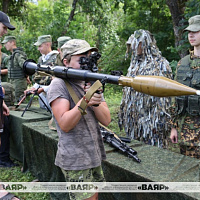 Оболь встречает «Марш Победы»