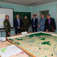 Встреча на военном факультете в БГУ