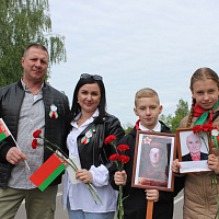 Празднование Дня Победы в Марьиной Горке