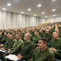 Генерал-майор Владимир Белый провёл информирование в 72 ОУЦ