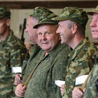 В Минской области завершился сбор с военнообязанными территориальных войск Солигорского района