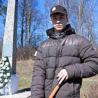 Воспитанники военно-патриотического клуба «Волот» приняли участие в республиканском субботнике вместе с 65 автбр