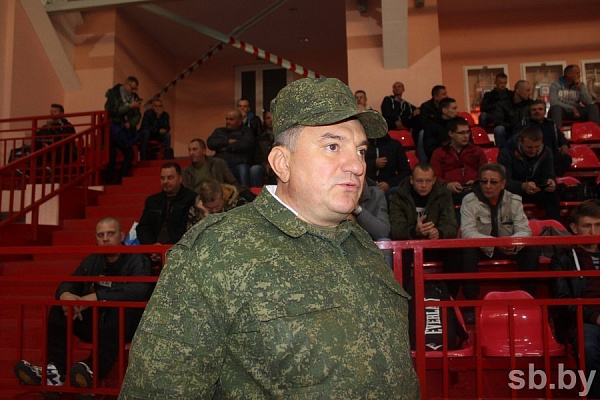 Около 130 запасников из Бреста отправились в воинские части страны