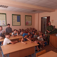 Продолжается смена военно-патриотического лагеря «Мужество»