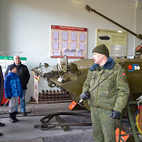 В гости к курсантам