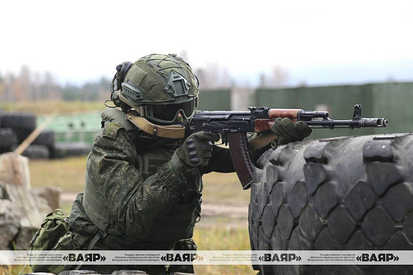 Тактические занятия с курсантами Военной академии