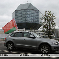 Автопробег по памятным местам Минского района