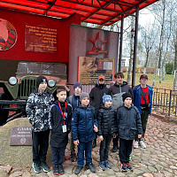 В рамках военно-патриотического воспитания