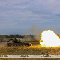 Контрольные стрельбы танкистов 6 омбр