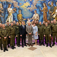 Военнослужащие 361 боо (ЦОВУ) приняли участие в торжественном собрании, посвященном Дню народного единства