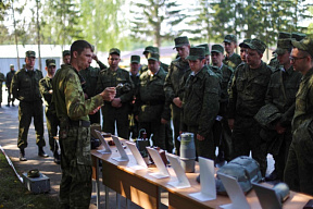 На полигоне Лосвидо завершился сбор с офицерами-операторами Вооруженных Сил