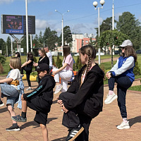 Более 150 человек приняли участие в «Народной зарядке»