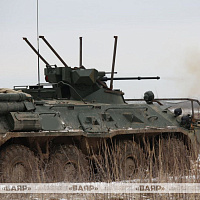 Подготовка к состязаниям на лучшего командира, наводчика, водителя БТР-82А СЗОК