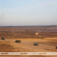 Заключительный этап командно-штабного учения в ходе проверки боевой готовности Вооружённых Сил