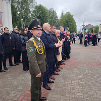 Военнослужащие 116 шаб приняли участие в праздничных мероприятиях, посвящённых 9 Мая