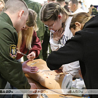 В стенах БГМУ прошёл день открытых дверей Военно-медицинского института