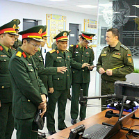 Военную академию посетила делегация из Социалистической Республики Вьетнам