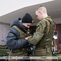 В Минском государственном дворце детей и молодёжи прошла военно-патриотическая акция «Готовы Родине служить»