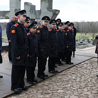Продолжается визит делегации Уссурийского суворовского военного училища в Беларусь