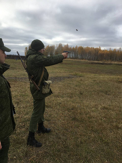 Контрольное занятие по огневой подготовке