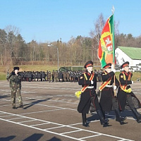 Торжественная церемония принятия Военной присяги в Витебском кадетском училище