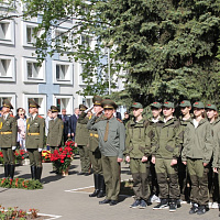 Торжественный митинг в День телевидения, радио и связи