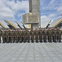 Военнослужащие 72 ОУЦ посетили Белорусский государственный музей истории Великой Отечественной войны