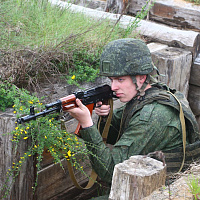 Комплексное контрольное занятие с личным составом нового пополнения 11 омбр