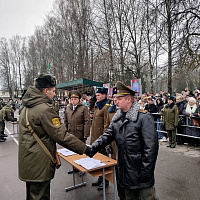 ФОТОФАКТ: принятие присяги новым пополнением 2-й и 188-й гвардейской инженерной бригад