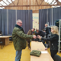 На Вилейщине проводится плановый учебный сбор с военнообязанными территориальных войск