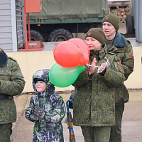 Ракетчики вернулись домой 