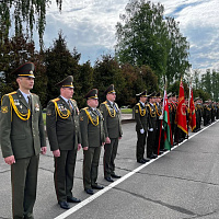 Церемония принятия Военной присяги в Жодино