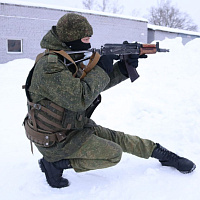 Занятия по тактико-специальной подготовке с военнослужащими 65 автбр