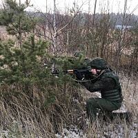В воинских частях продолжаются занятия по боевой подготовке