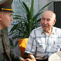 В гости к ветерану