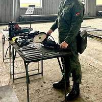 Начало учебного полугодия в 7-м инженерном полку