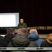 В ходе проверки боевой готовности Вооружённых Сил на базе одного из соединений развернут пункт приёма личного состава