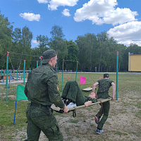 В 111 абр прошёл этап военно-патриотической игры «Орлёнок»