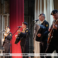 Группа «Чёрные береты» выступила для личного состава Военной академии Республики Беларусь