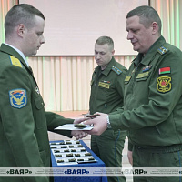 На военном факультете в Белорусской государственной академии авиации прошёл выпуск