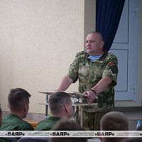 На полигоне Брестский завершился сбор офицеров-выпускников