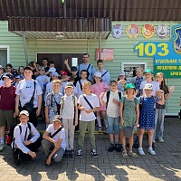 Интерактивная программа для воспитанников оздоровительных лагерей прошла на базе 103 овдбр 