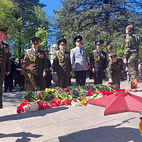 Торжественные мероприятия, посвященные 78-й годовщине Великой Победы, прошли в 72 ОУЦ