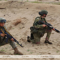 Совместная антитеррористическая тренировка Беларуси и Китая «Атакующий сокол» в самом разгаре